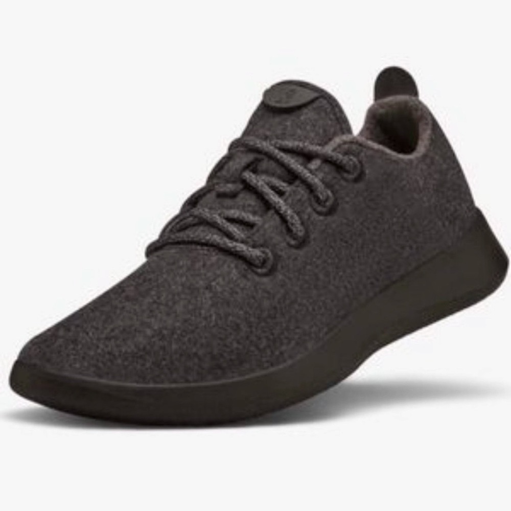 Allbirds Classic Natural Black Wool Runners Sneakers Size 11
